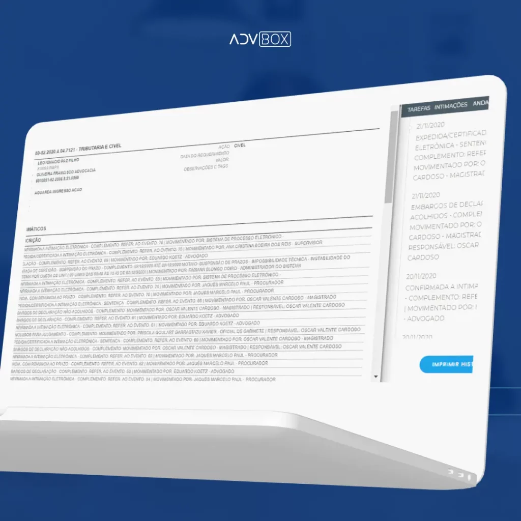 valor da ADVBOX